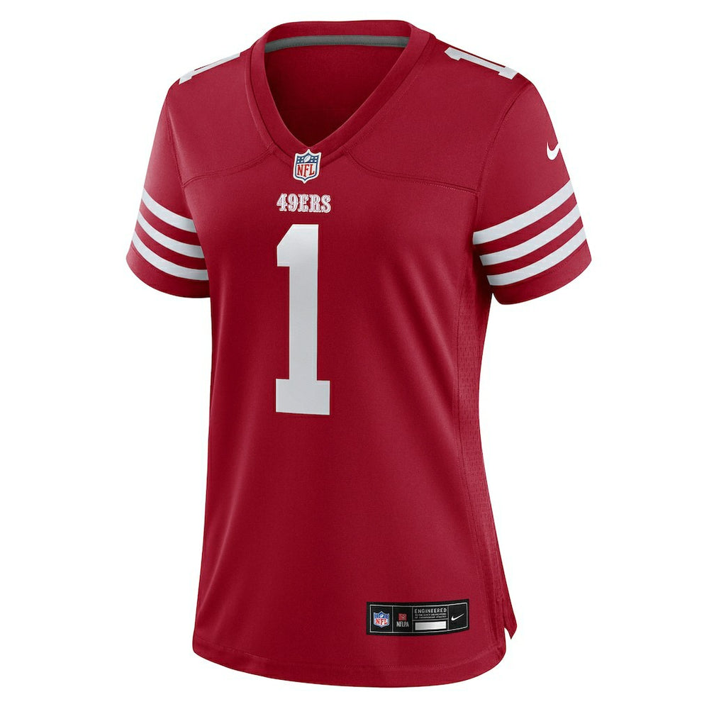 Ricky Pearsall San Francisco 49ers Women's Team Game Jersey - Scarlet sale