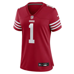 Ricky Pearsall San Francisco 49ers Women's Team Game Jersey - Scarlet sale