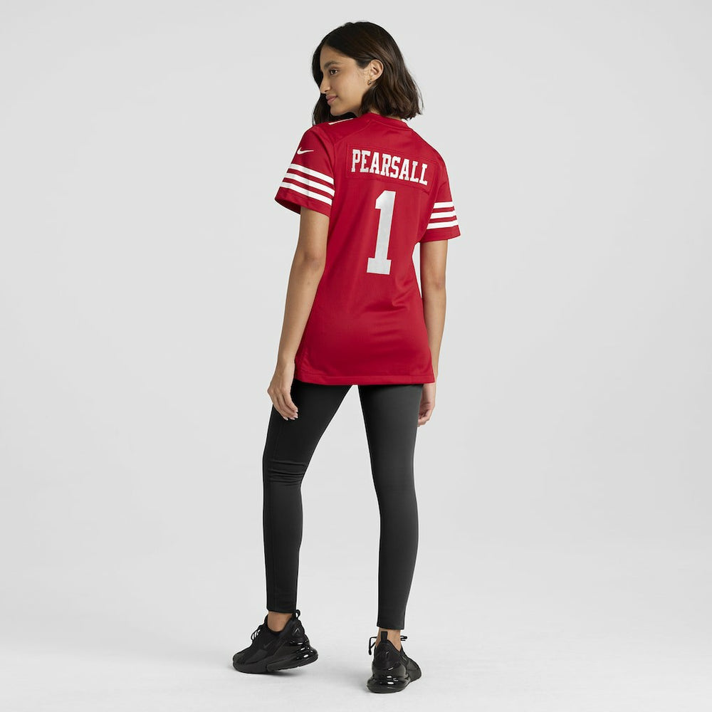 Ricky Pearsall San Francisco 49ers Women's Team Game Jersey - Scarlet sale