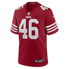 Jon Weeks San Francisco 49ers Team Game Jersey - Scarlet for sale
