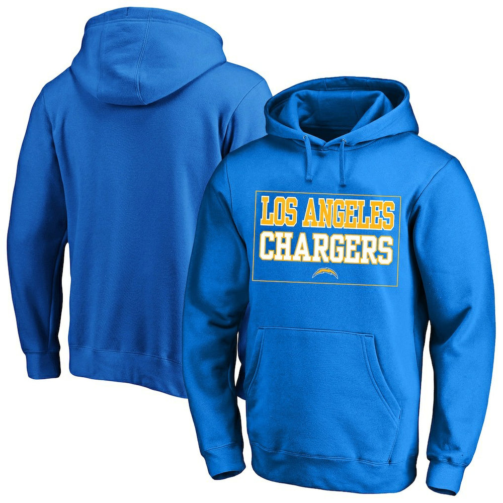 Los Angeles Chargers Big & Tall Fleece Hoodie - Powder Blue on sale