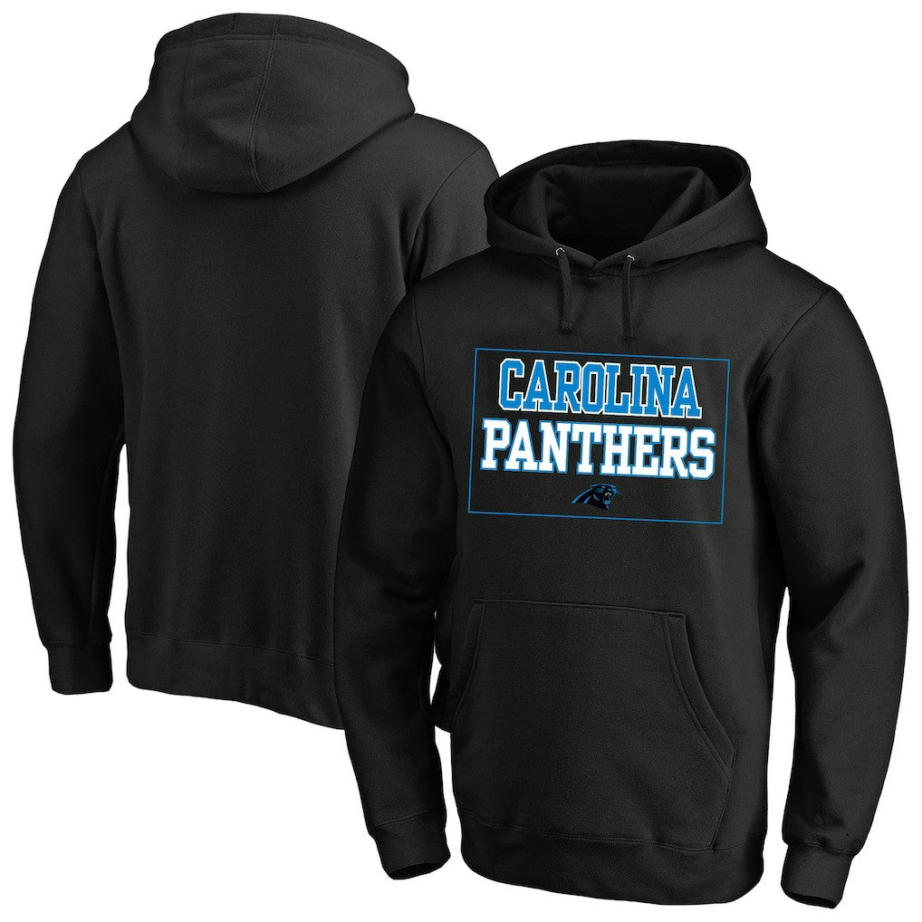 Carolina Panthers Big & Tall Fleece Hoodie - Black discount