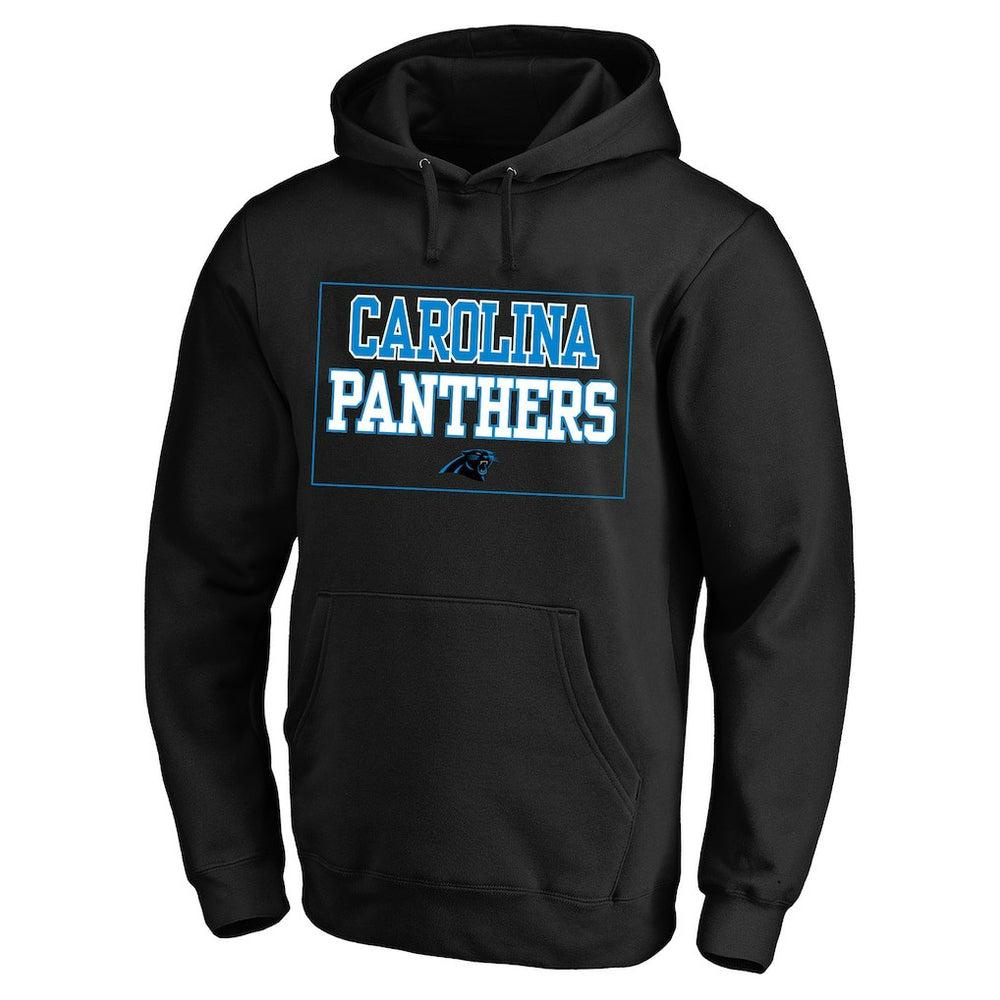Carolina Panthers Big & Tall Fleece Hoodie - Black discount