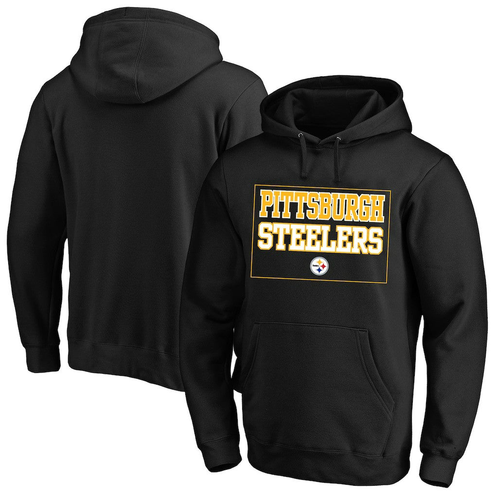 Pittsburgh Steelers Big & Tall Fleece Hoodie - Black sale