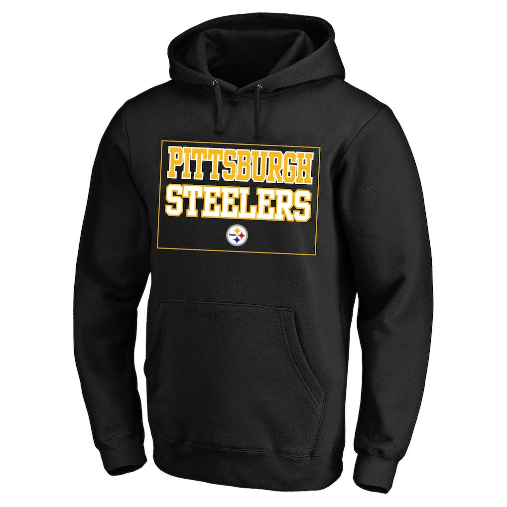 Pittsburgh Steelers Big & Tall Fleece Hoodie - Black sale