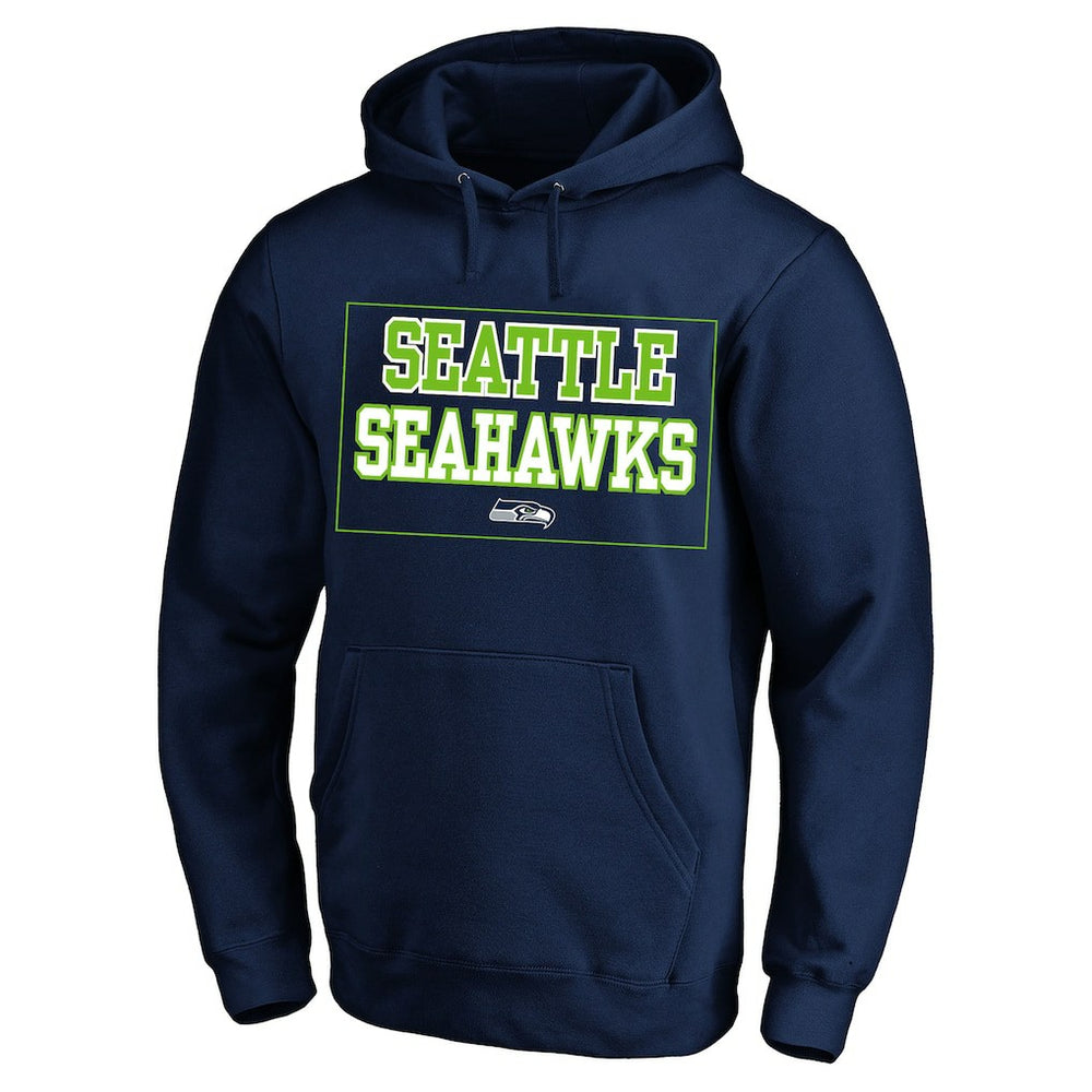 Seattle Seahawks Big & Tall Fleece Hoodie - College Navy cheap
