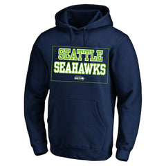 Seattle Seahawks Big & Tall Fleece Hoodie - College Navy cheap