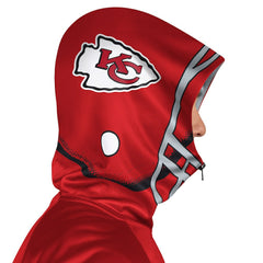 Kansas City Chiefs Pro Player Helmet Full-Zip Hooded Track Jacket - Red/Gold on sale