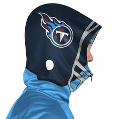 Tennessee Titans Pro Player Helmet Full-Zip Hooded Track Jacket - Light Blue/Navy for sale