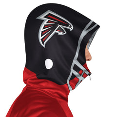 Atlanta Falcons Pro Player Helmet Full-Zip Hooded Track Jacket - Red/Black on sale
