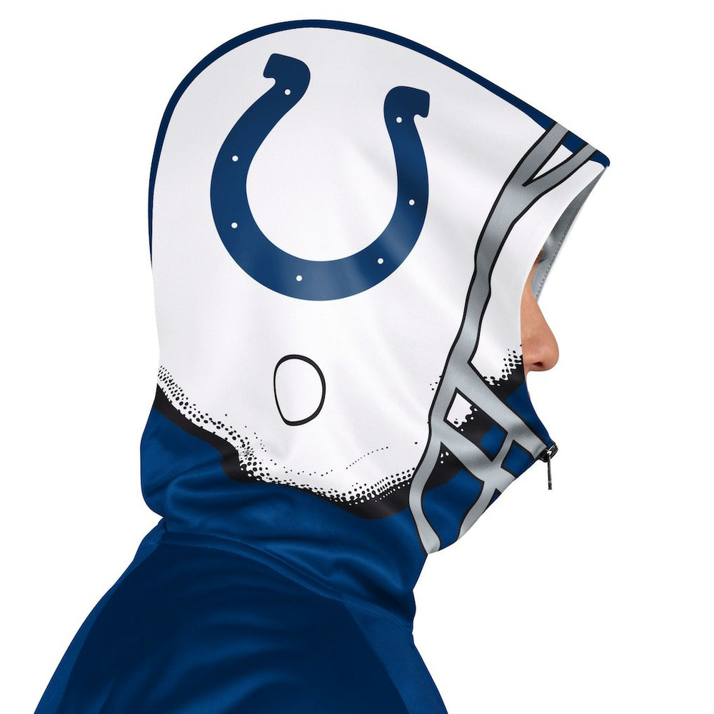 Indianapolis Colts Pro Player Helmet Full-Zip Hooded Track Jacket - Royal/White on sale