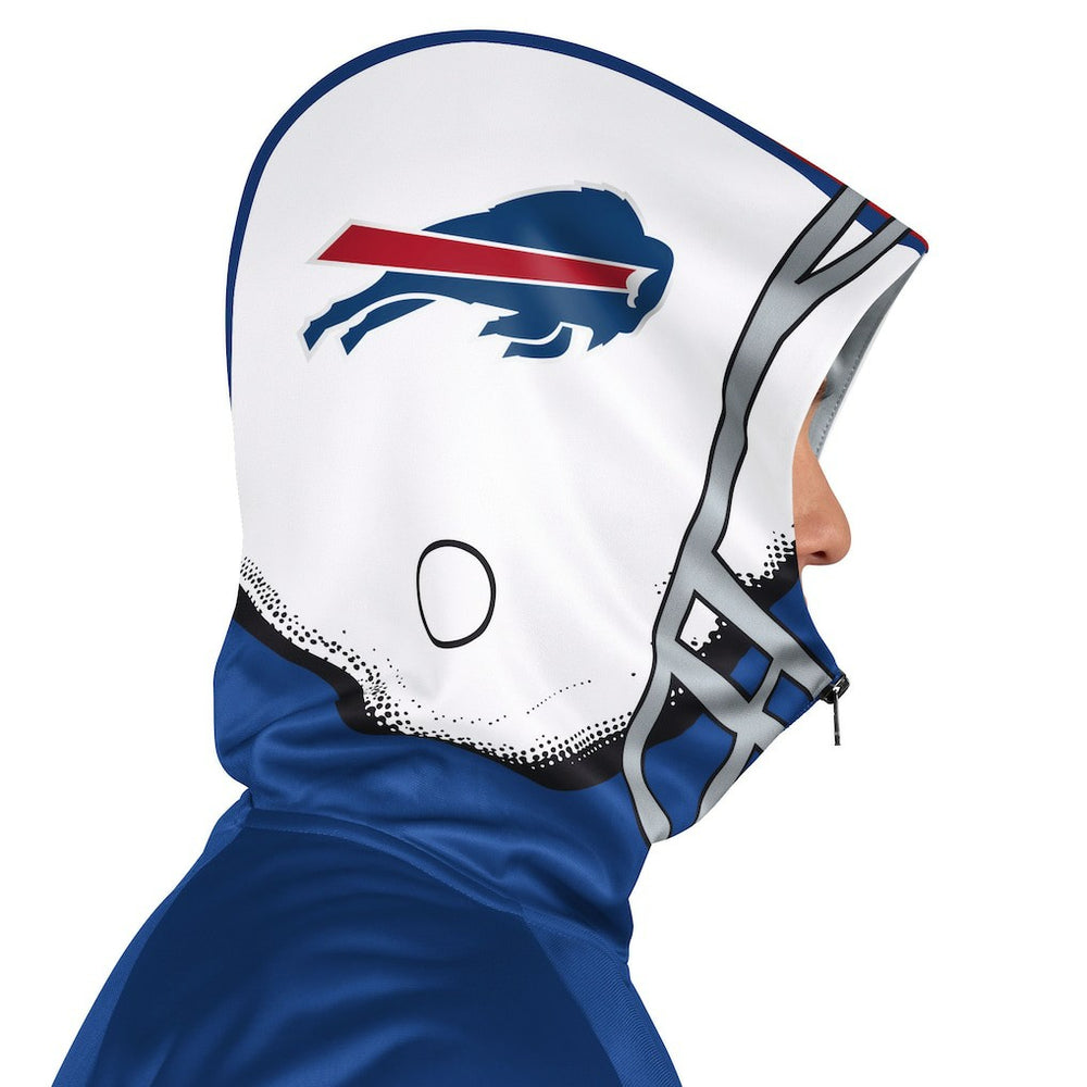 Buffalo Bills Pro Player Helmet Full-Zip Hooded Track Jacket - Royal/White for sale