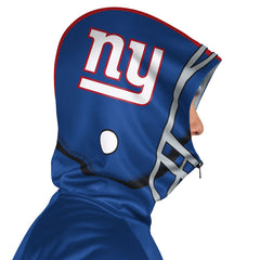 New York Giants Pro Player Helmet Full-Zip Hooded Track Jacket - Royal/Red discount