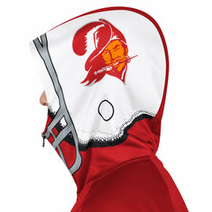 Tampa Bay Buccaneers Pro Player Retro Helmet Full-Zip Hooded Track Jacket - Red/Orange outlet