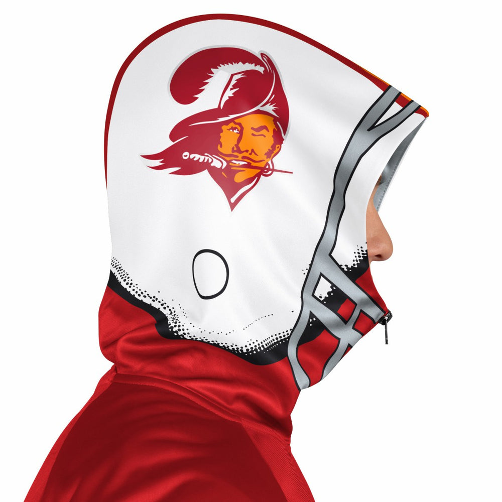 Tampa Bay Buccaneers Pro Player Retro Helmet Full-Zip Hooded Track Jacket - Red/Orange outlet