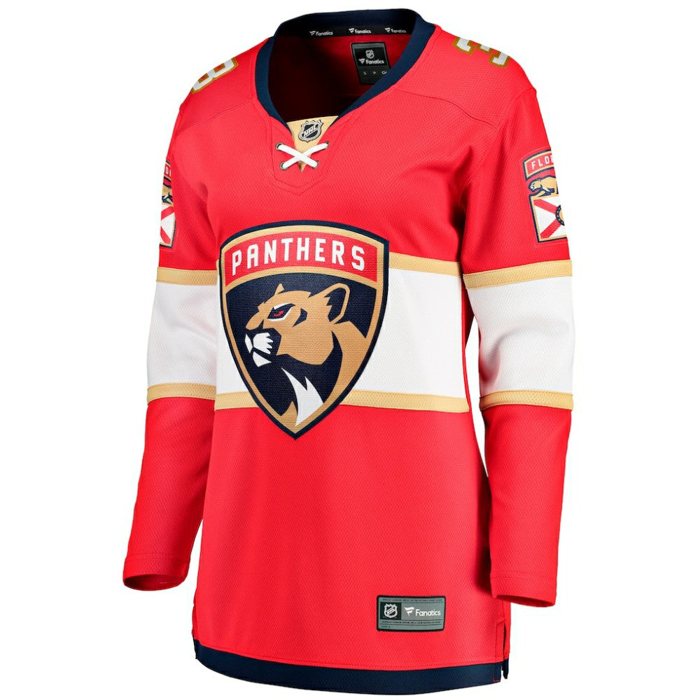 Seth Jones Florida Panthers Fanatics Women's Home Breakaway Player Jersey - Red Jerseys