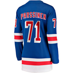 Juuso Parssinen New York Rangers Fanatics Women's Home Breakaway Player Jersey - Blue Jerseys