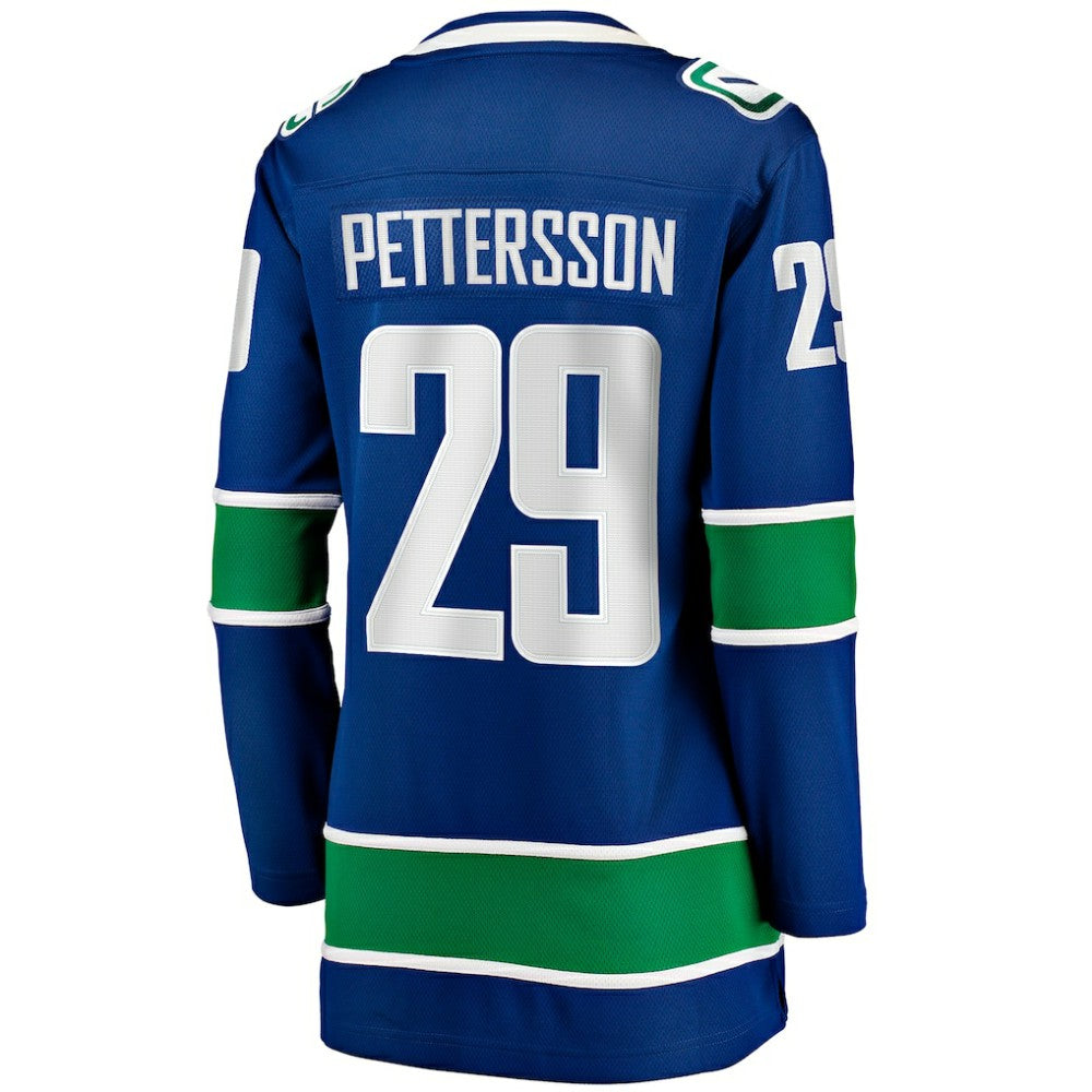 Marcus Pettersson Vancouver Canucks Fanatics Women's Home Breakaway Player Jersey - Blue Jerseys