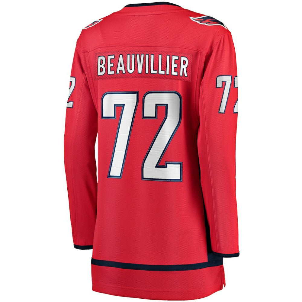 Anthony Beauvillier Washington Capitals Fanatics Women's Home Breakaway Player Jersey - Red Jerseys
