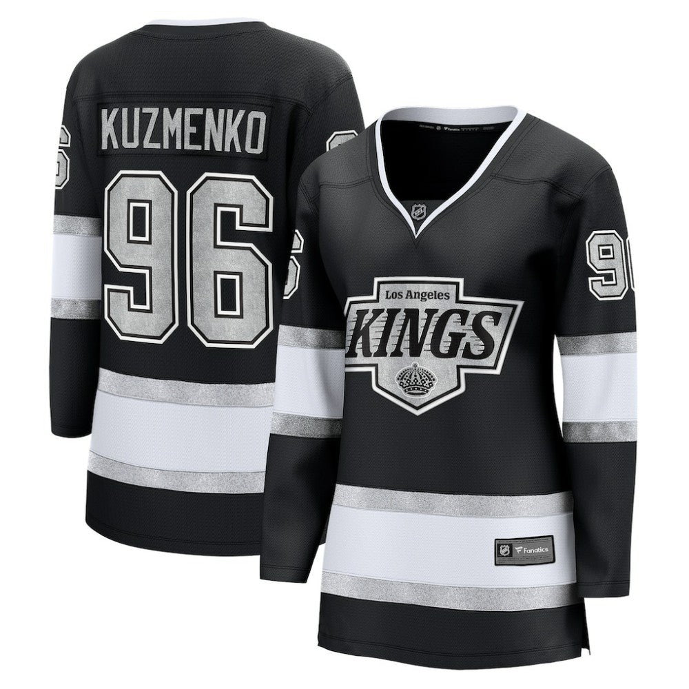 Andrei Kuzmenko Los Angeles Kings Fanatics Women's Home Breakaway Player Jersey - Black Jerseys