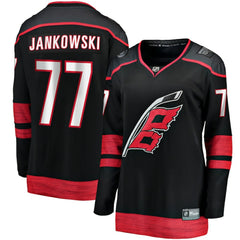 Mark Jankowski Carolina Hurricanes Fanatics Women's Home Breakaway Player Jersey - Black Jerseys
