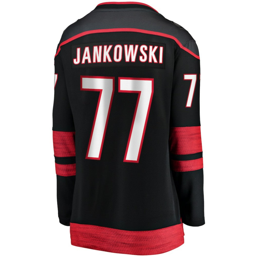 Mark Jankowski Carolina Hurricanes Fanatics Women's Home Breakaway Player Jersey - Black Jerseys