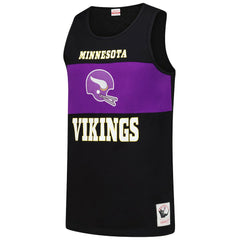 Minnesota Vikings Retro Colorblock Tank Top - Black on sale