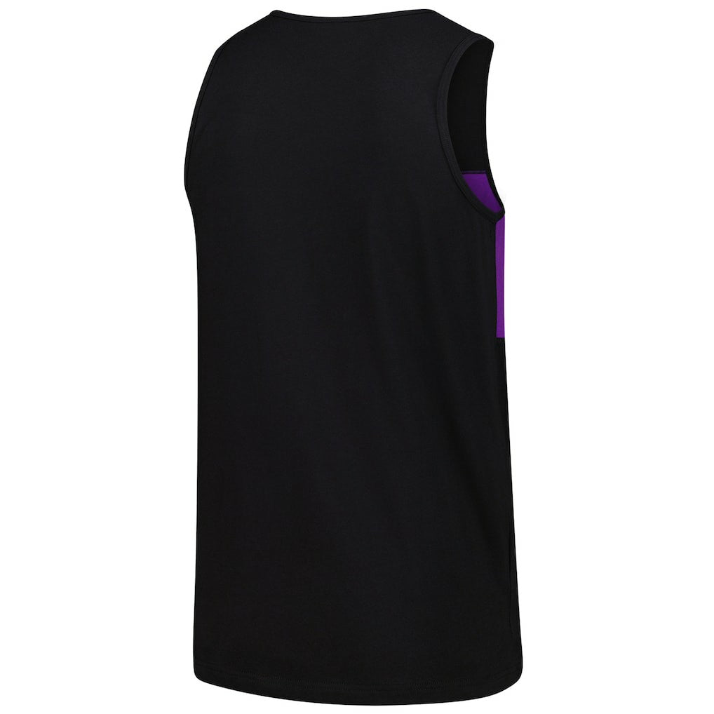 Minnesota Vikings Retro Colorblock Tank Top - Black on sale