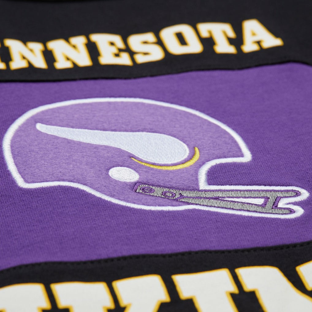 Minnesota Vikings Retro Colorblock Tank Top - Black on sale