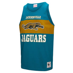 Jacksonville Jaguars Retro Colorblock Tank Top - Teal sale