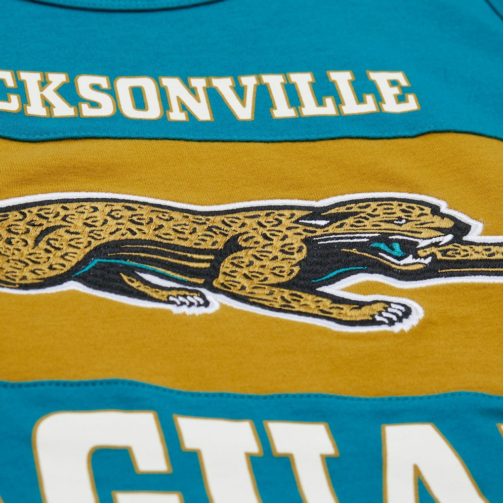 Jacksonville Jaguars Retro Colorblock Tank Top - Teal sale