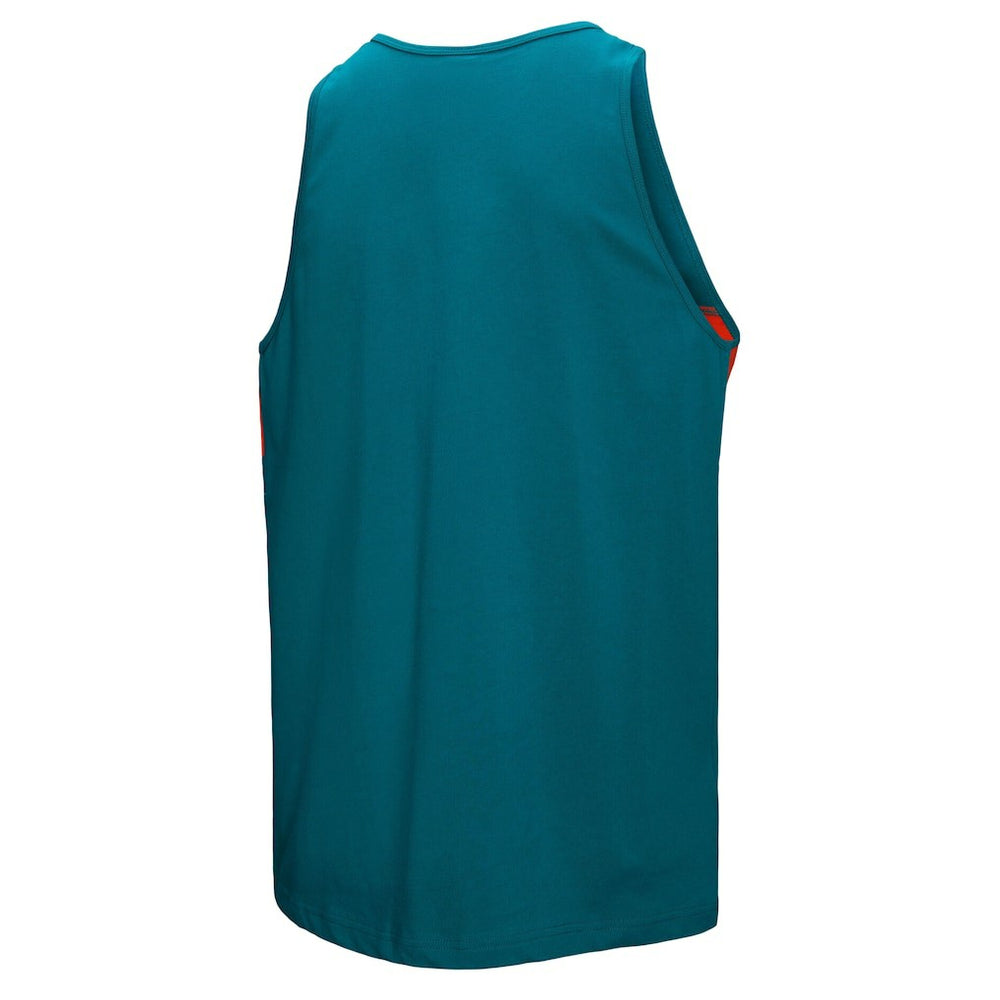 Miami Dolphins Retro Colorblock Tank Top - Aqua cheap