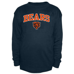 Chicago Bears Big & Tall Thermal Long Sleeve Crew Neck T-Shirt - Navy cheap