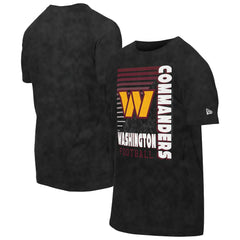 Washington Commanders New Era Enzyme Washed Oversized T-Shirt - Black on sale