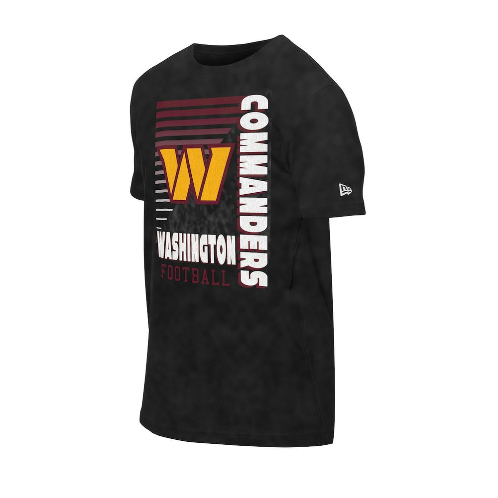 Washington Commanders New Era Enzyme Washed Oversized T-Shirt - Black on sale
