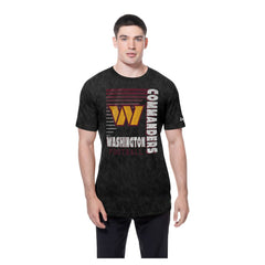 Washington Commanders New Era Enzyme Washed Oversized T-Shirt - Black on sale