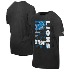 Detroit Lions New Era Enzyme Washed Oversized T-Shirt - Black cheap