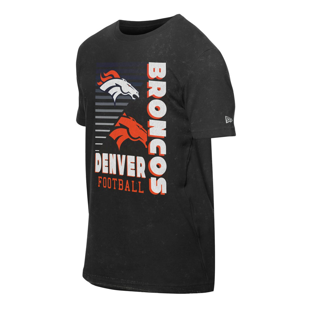 Denver Broncos New Era Enzyme Washed Oversized T-Shirt - Black for sale