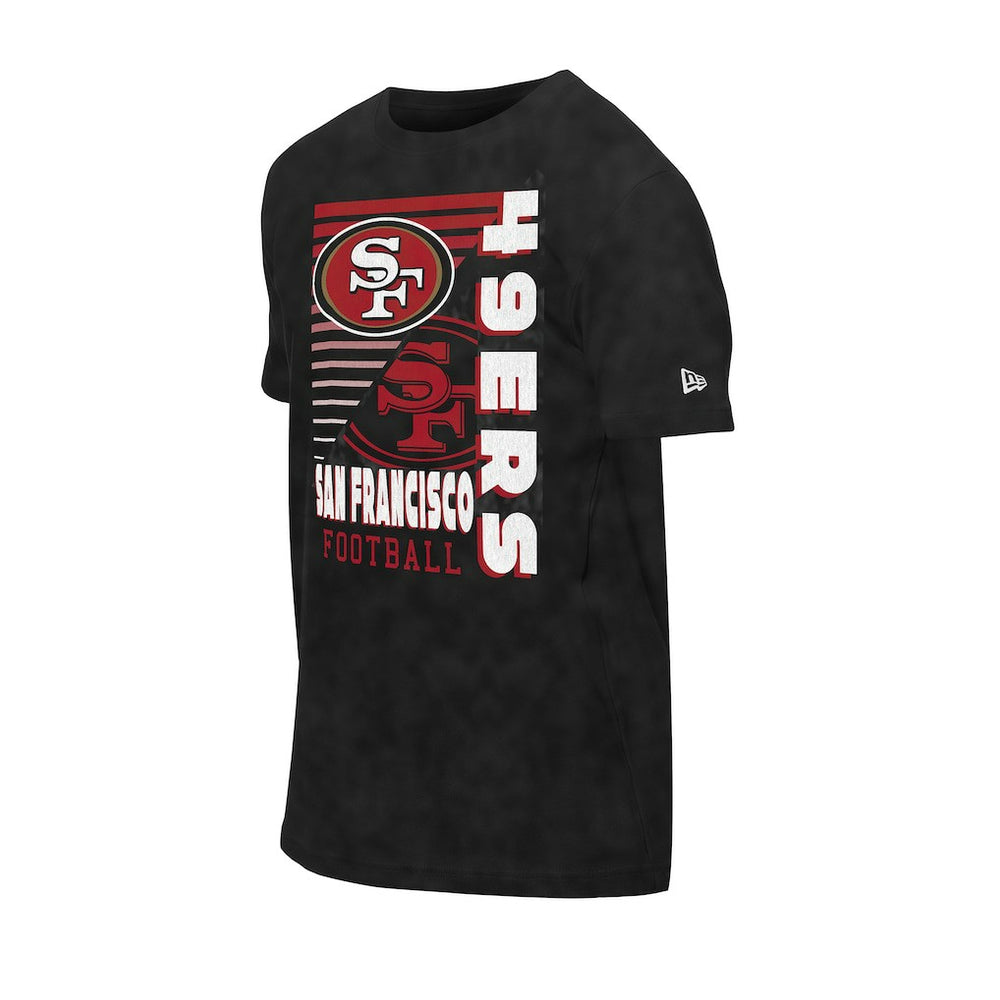 San Francisco 49ers New Era Enzyme Washed Oversized T-Shirt - Black cheap