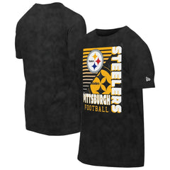 Pittsburgh Steelers New Era Enzyme Washed Oversized T-Shirt - Black outlet