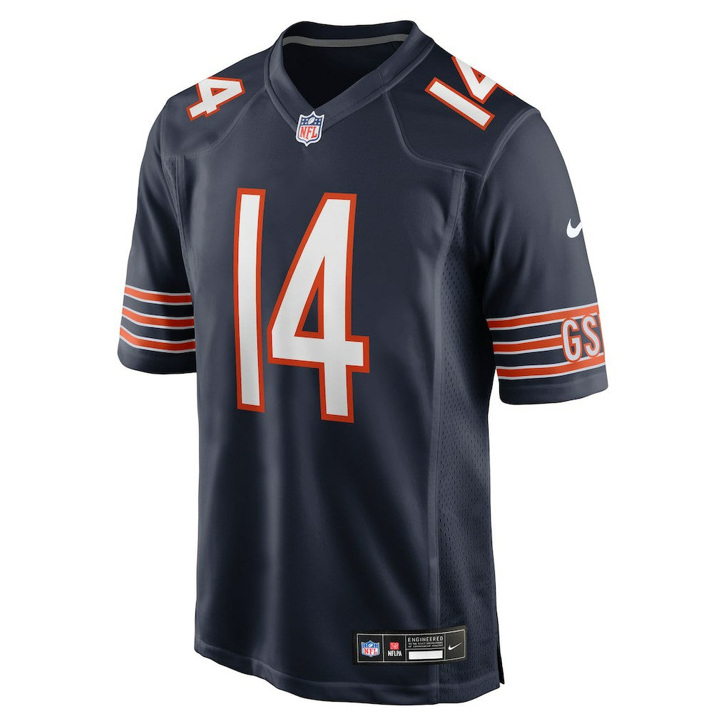 Olamide Zaccheaus Chicago Bears Team Game Jersey - Navy for sale