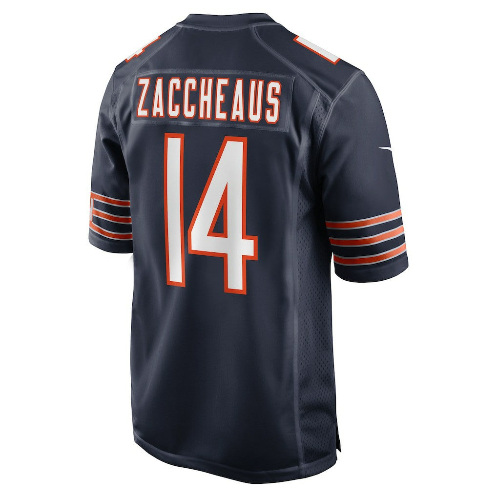 Olamide Zaccheaus Chicago Bears Team Game Jersey - Navy for sale