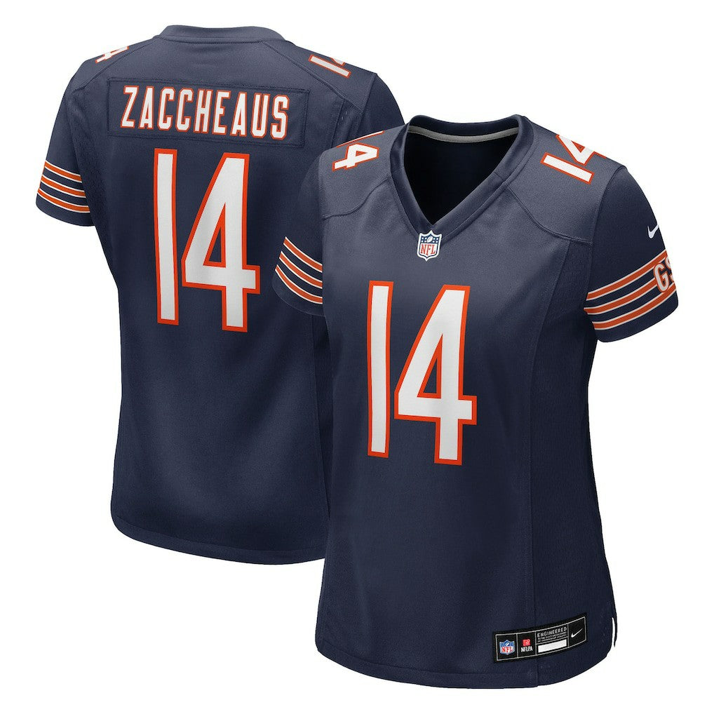 Olamide Zaccheaus Chicago Bears Women's Team Game Jersey - Navy outlet
