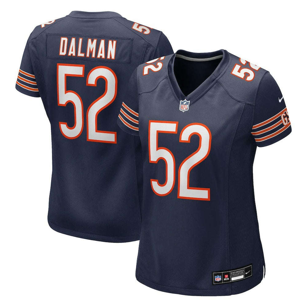 Drew Dalman Chicago Bears Women's Team Game Jersey - Navy cheap