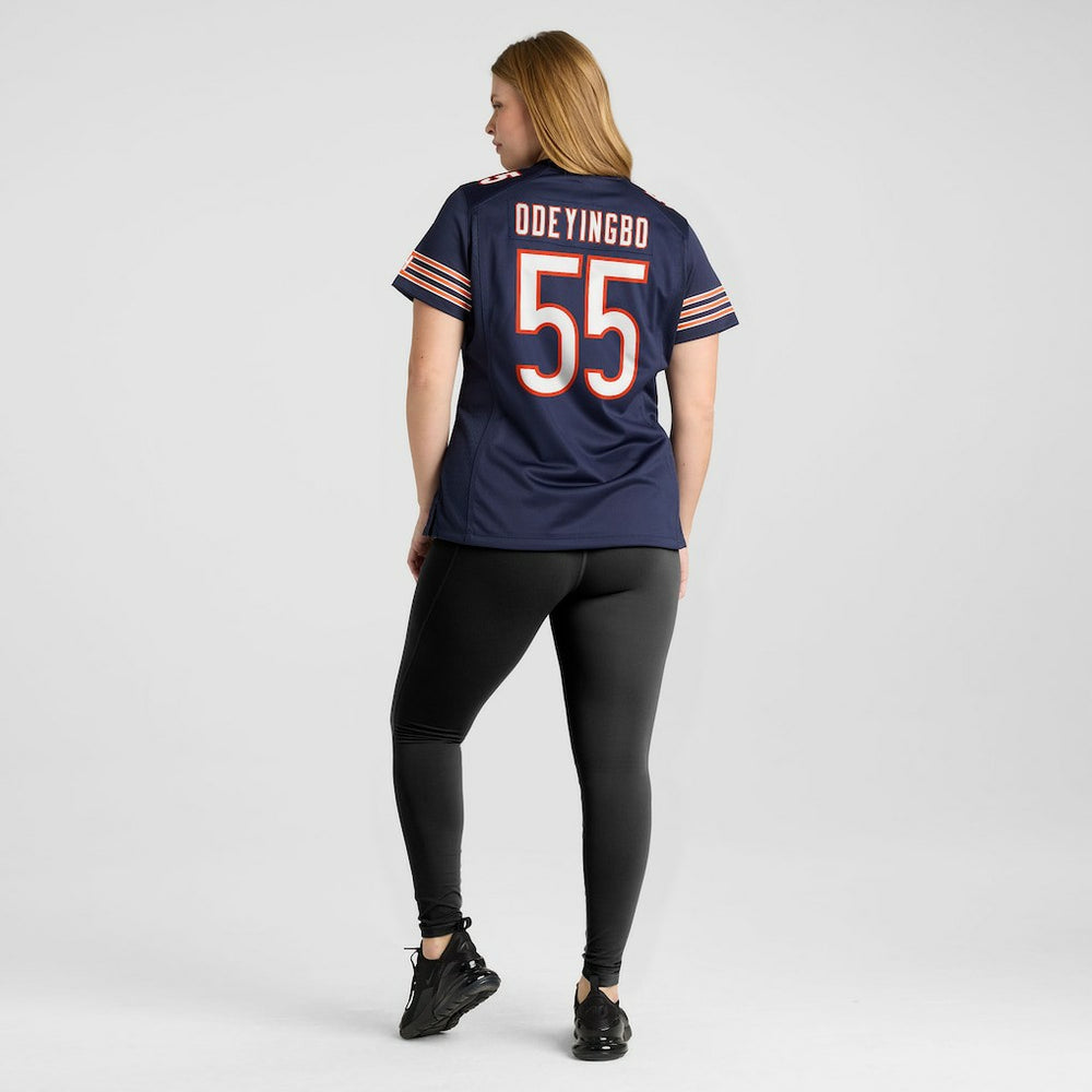 Dayo Odeyingbo Chicago Bears Women's Team Game Jersey - Navy for sale