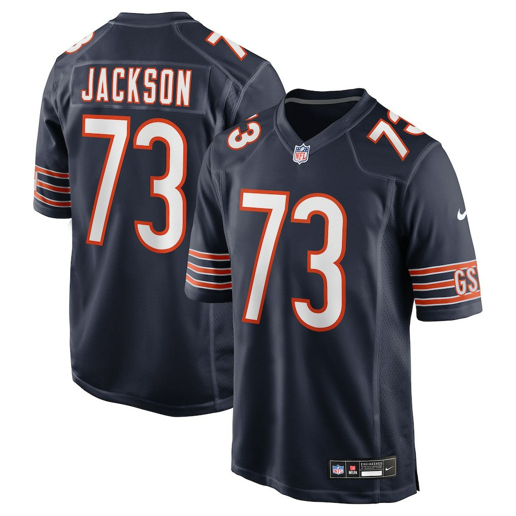 Jonah Jackson Chicago Bears Team Game Jersey - Navy discount