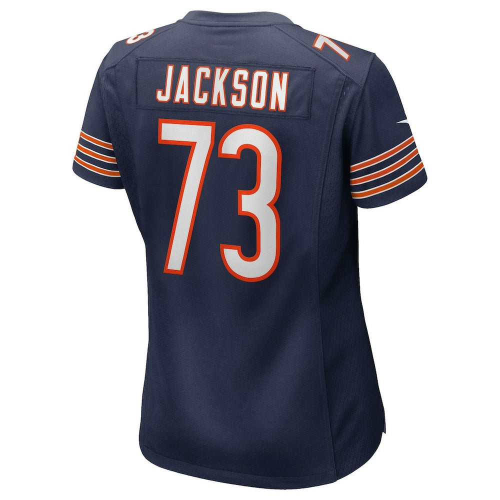 Jonah Jackson Chicago Bears Women's Team Game Jersey - Navy cheap