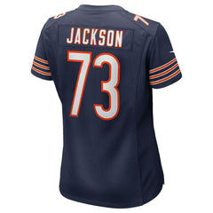 Jonah Jackson Chicago Bears Women's Team Game Jersey - Navy cheap