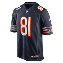Durham Smythe Chicago Bears Team Game Jersey - Navy discount