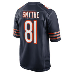 Durham Smythe Chicago Bears Team Game Jersey - Navy discount